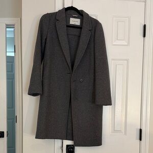 Babaton Gray Pea Coat